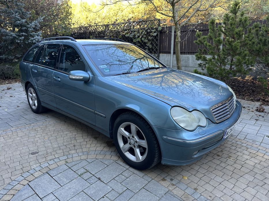 Mercedes C-klasa w203 silnik 3.2 benzyna 220KM bezwypadkowy oryginalny