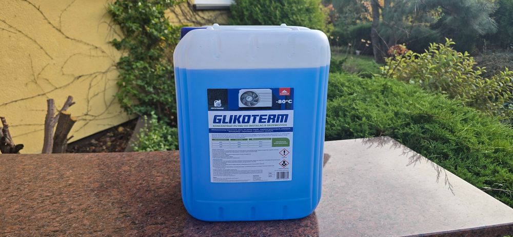 Koncentrat 20L Instalacji Grzewczych GLIKOL -80°C NOWY