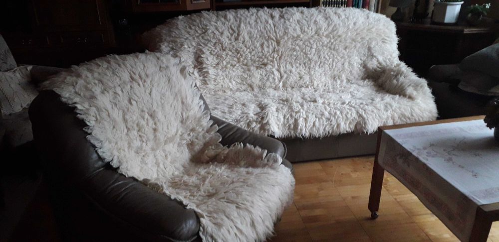 narzuty z Podhala - zestaw na kanapę/łóżko i fotel - szybka wysyłka