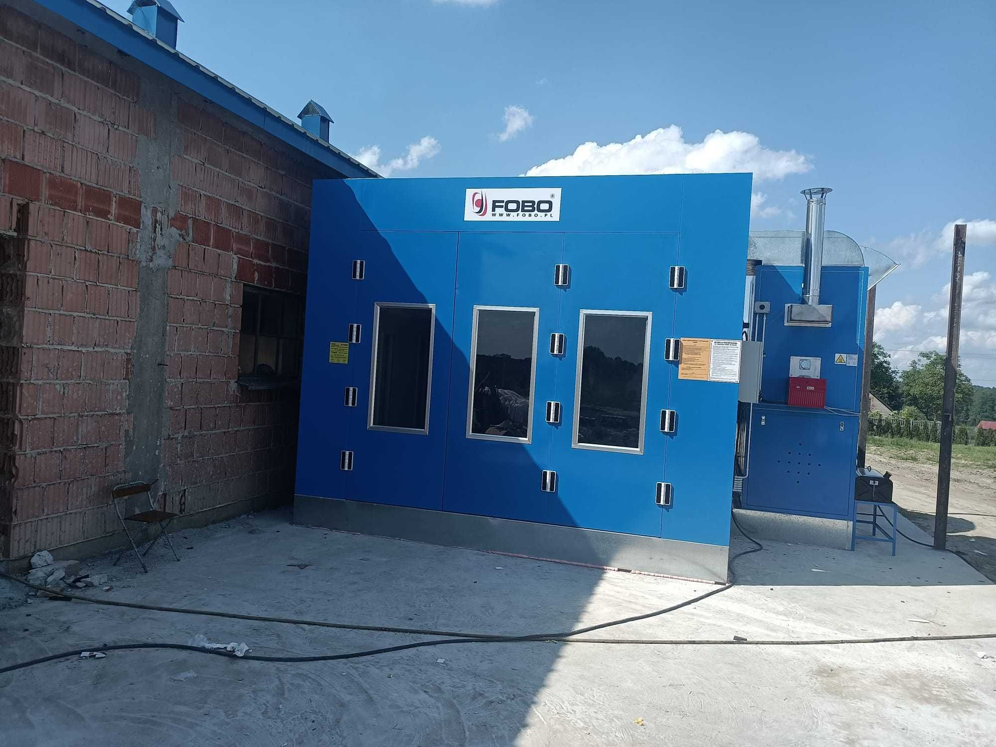 Kabina lakiernicza 4x7m FOBO komora malarska lakiernia malarnia kabiny