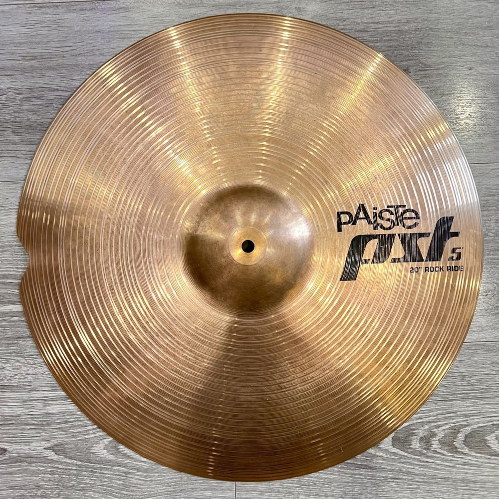 Тарілка для барабанів Paiste PST5 Rock Ride 20”