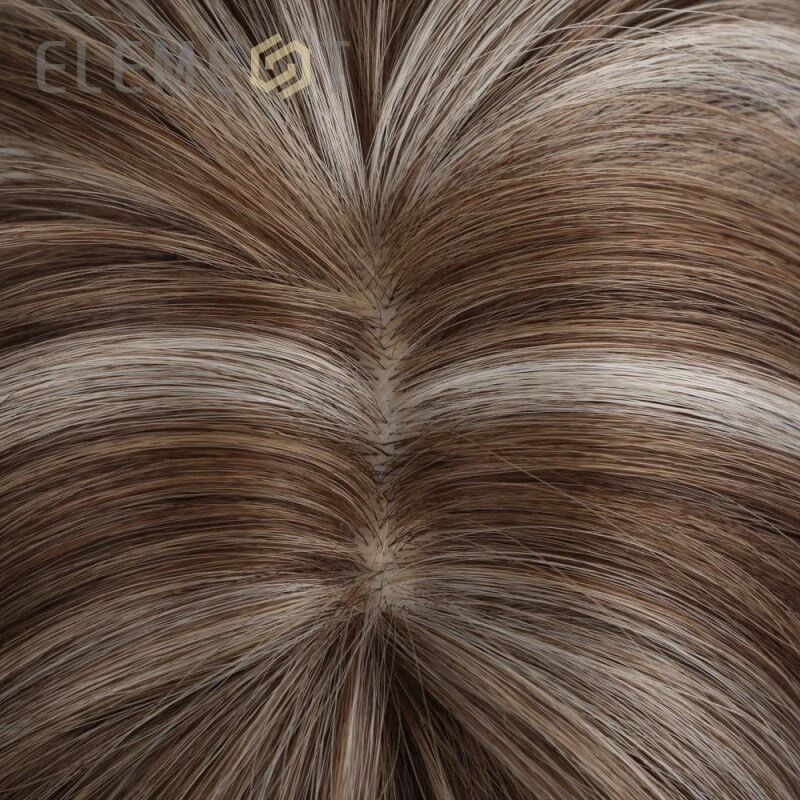 женский парик стрижка короткие русые волосы с мелировкой