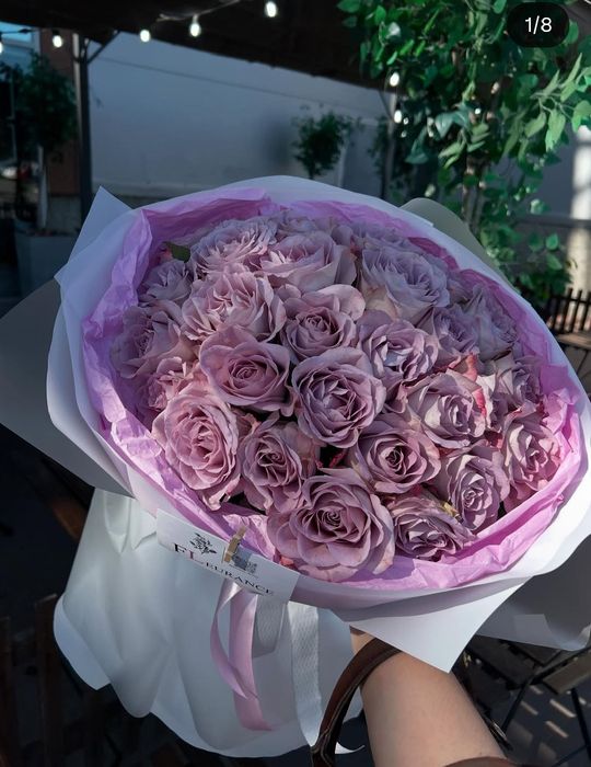 Замовлення букету троянд 51, 101, 201, 301 шт за оптовими цінами