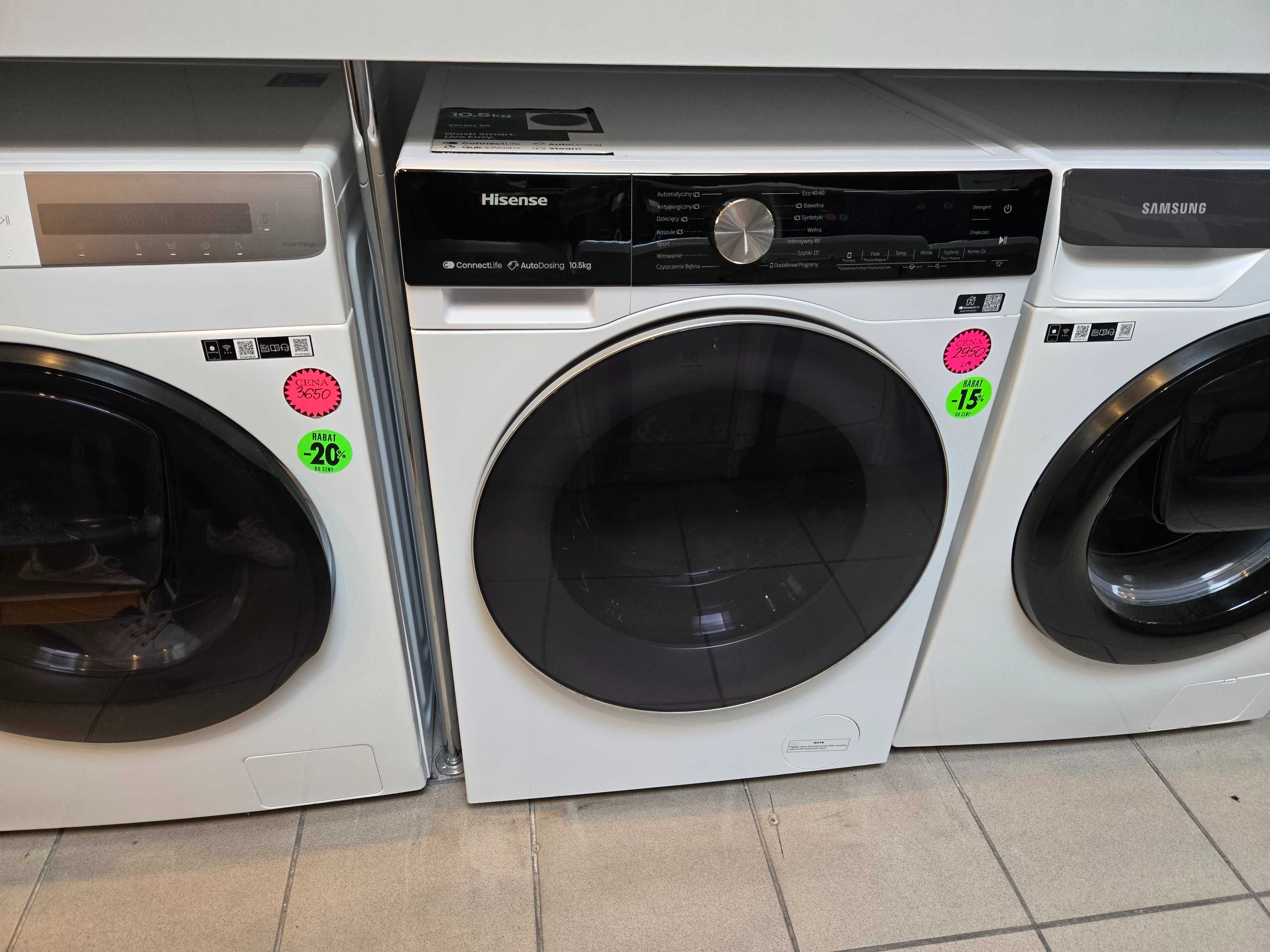 JANKI AGD Pralka Hisense WF5S1045BW/PL
