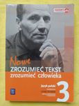 WSiP Zrozumieć tekst zrozumieć człowieka podręcznik  język polski 3