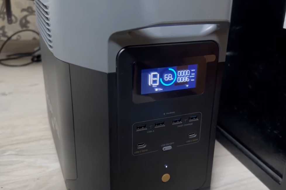 EcoFlow DELTA 2 MAX (2048 Вт ч/2400 Вт) EU Зарядная станция Экофлоу
