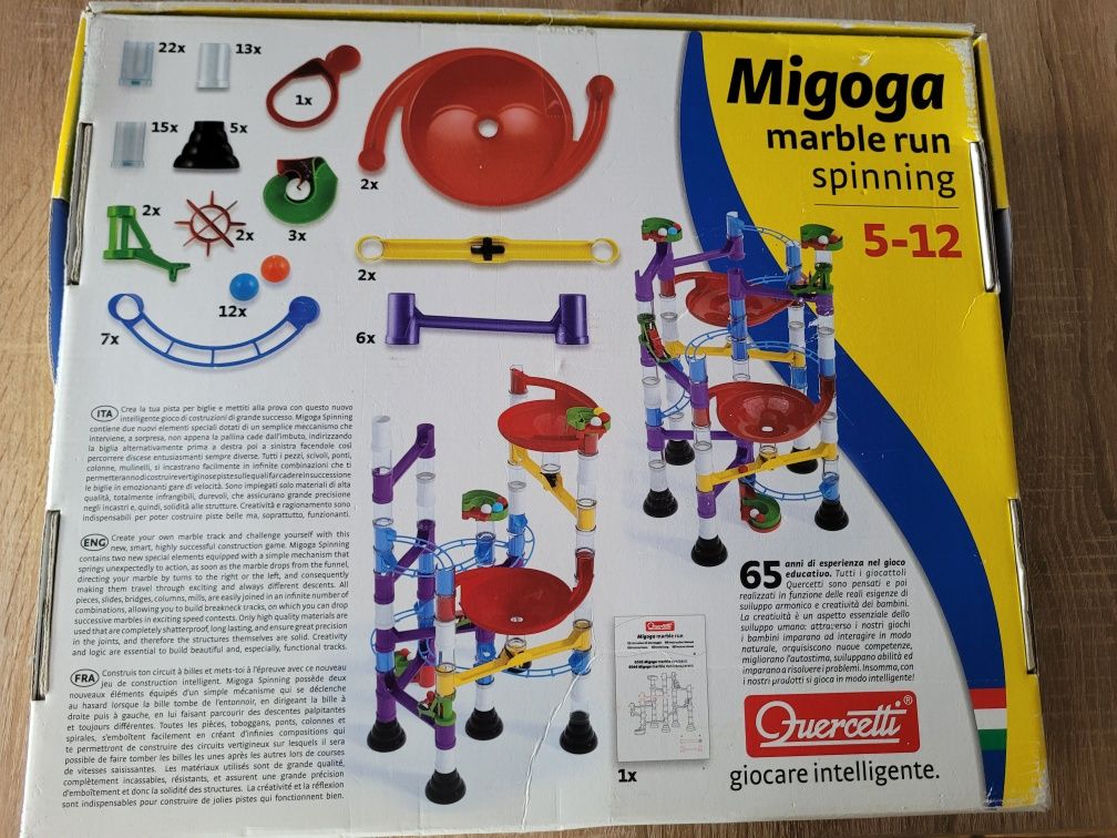 Kulodrom Migoga – Tor kulkowy 92 elementy