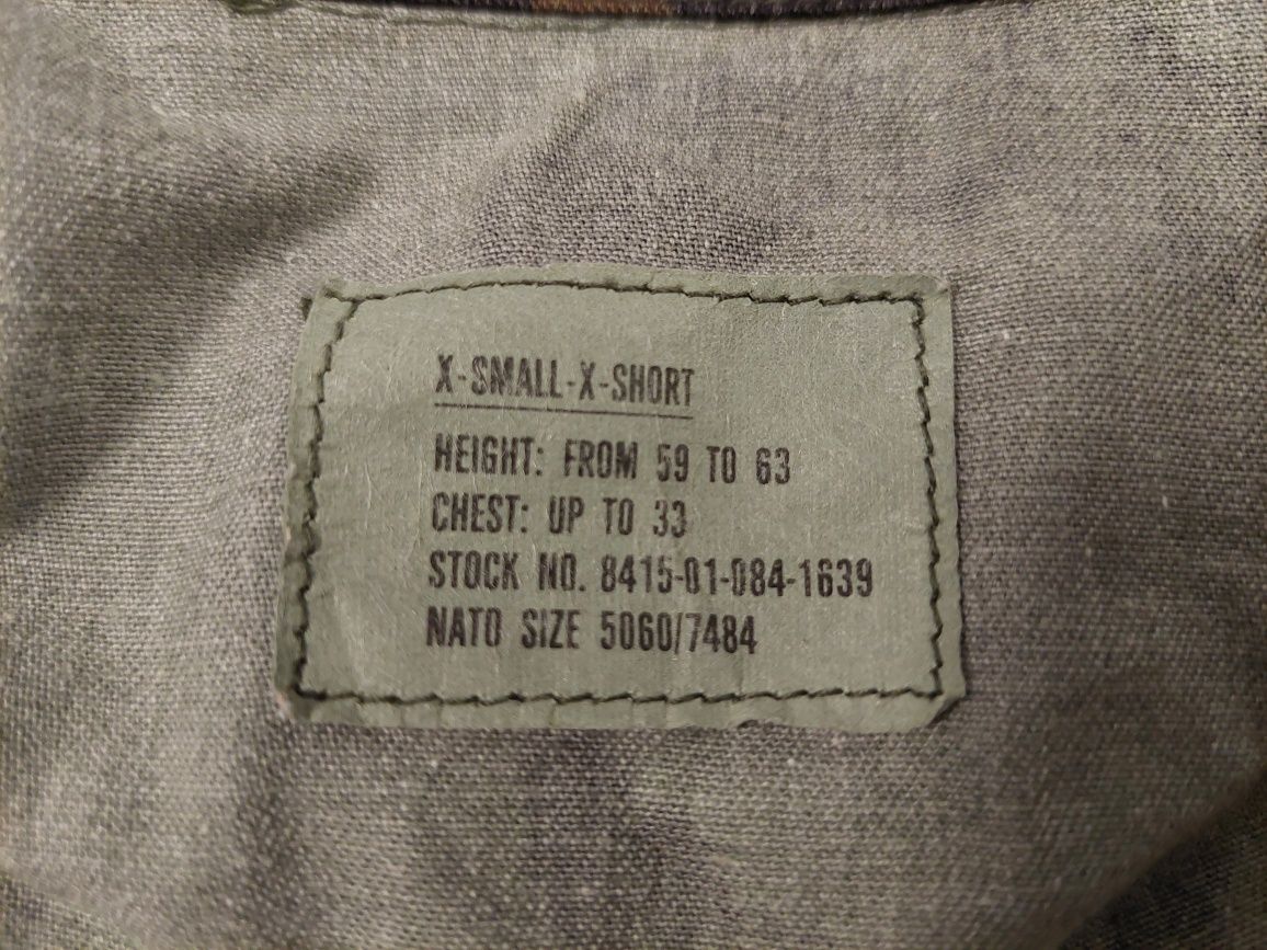 Mundur BDU US Army woodland XS x-small bluza + spodnie kontraktowy