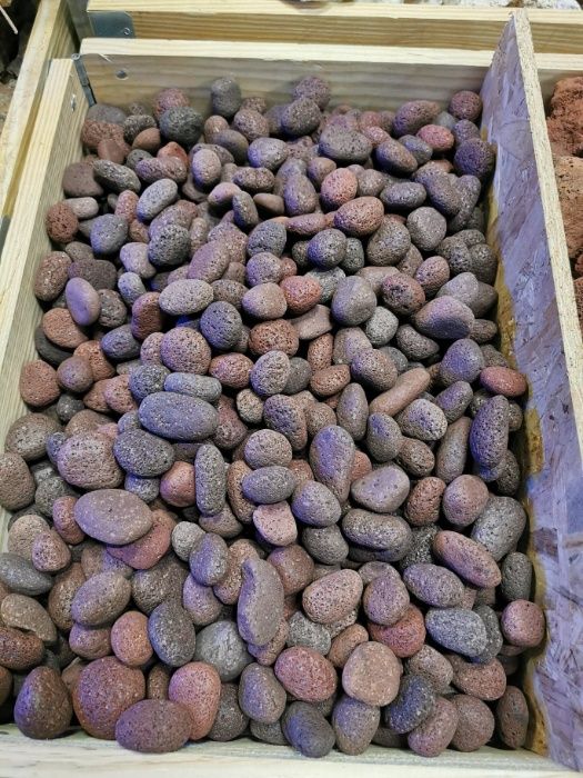 Lawa wulkaniczna czarna 1kg Xl-S, do akwarium, Sklep Turkusowe Zoo