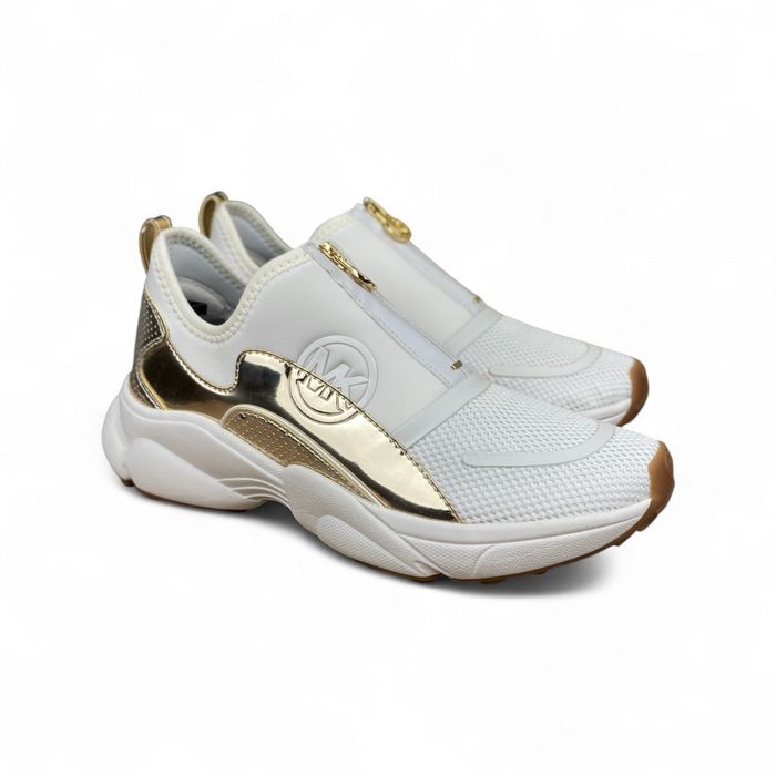 Buty damskie Michael Kors Sami Zip r. 37,5 - białe sneakersy premium