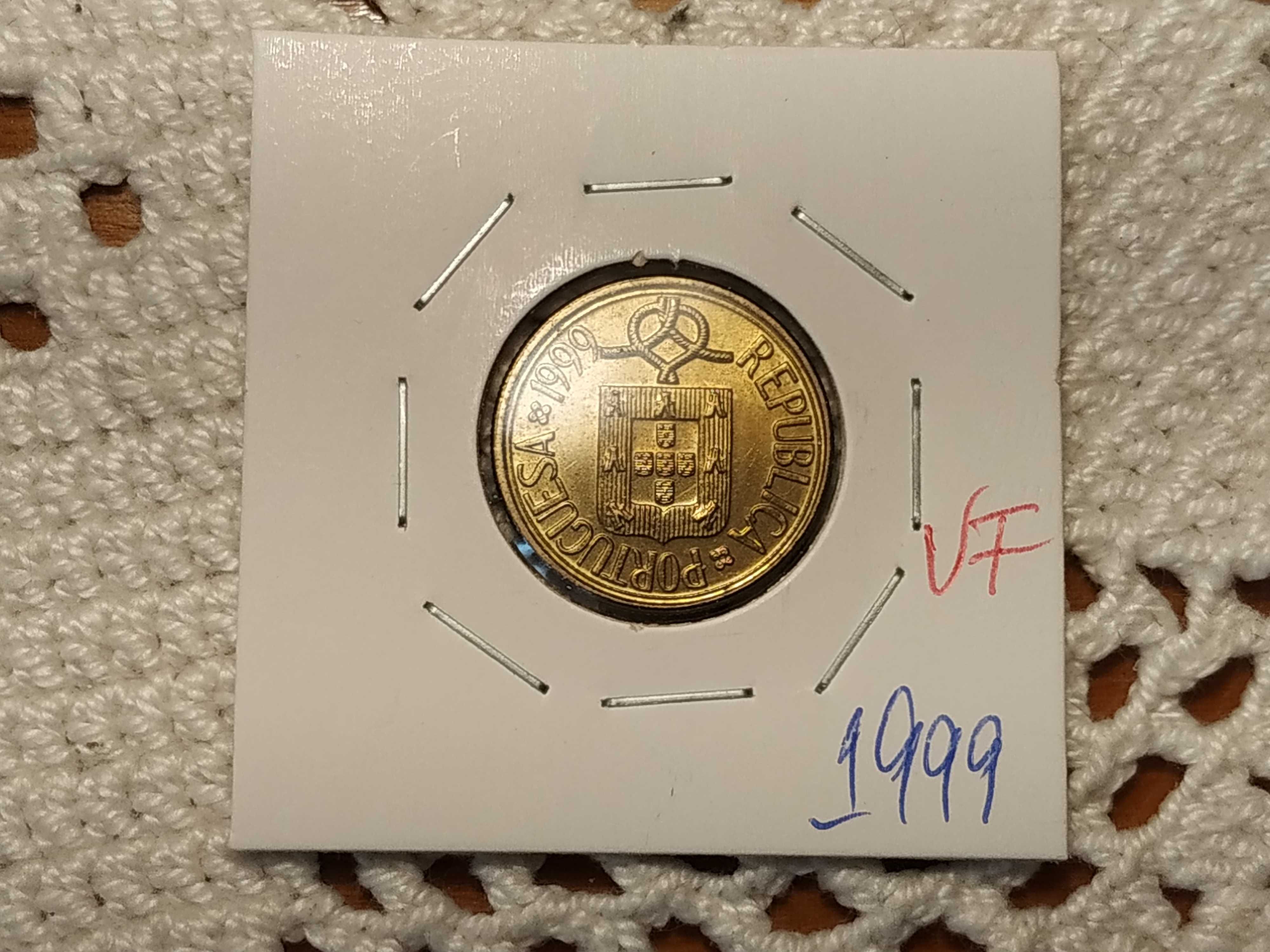 Portugal - moeda de 5 escudos de 1999 (VF)