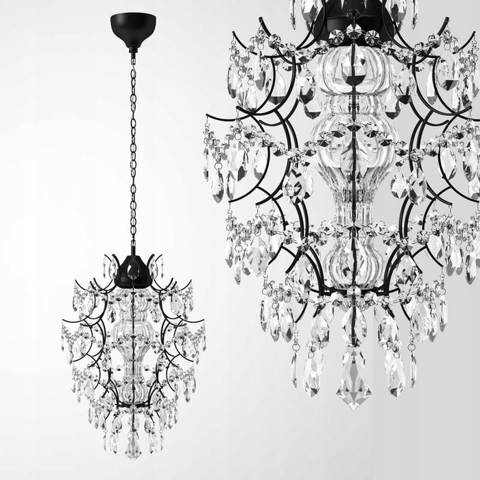 Ortofta ikea lampa zyrandol wiszacy