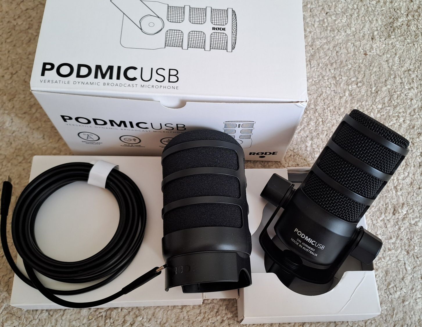 Mikrofon Rode Podmic USB