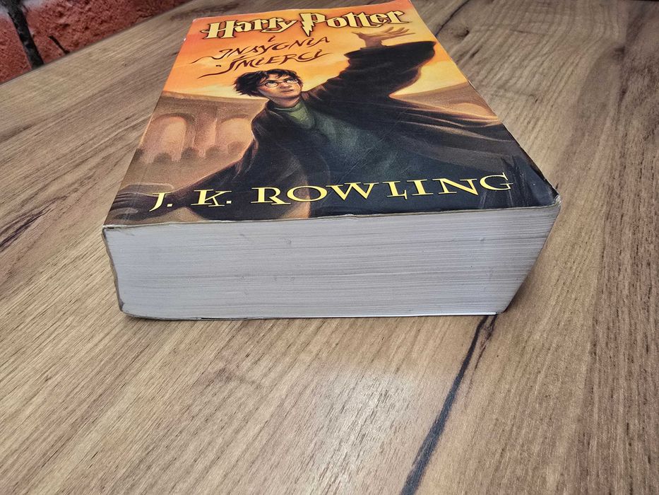 Harry Potter I Insygnia śmierci pierwsze wydanie stare miękka oprawa