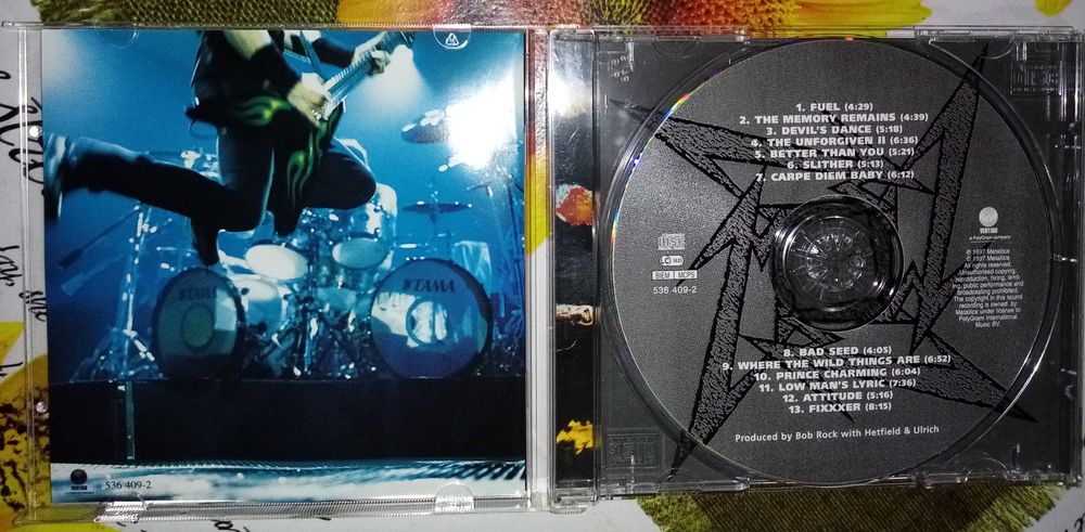 METALLICA - RELOAD 1997 CD = 5 euros