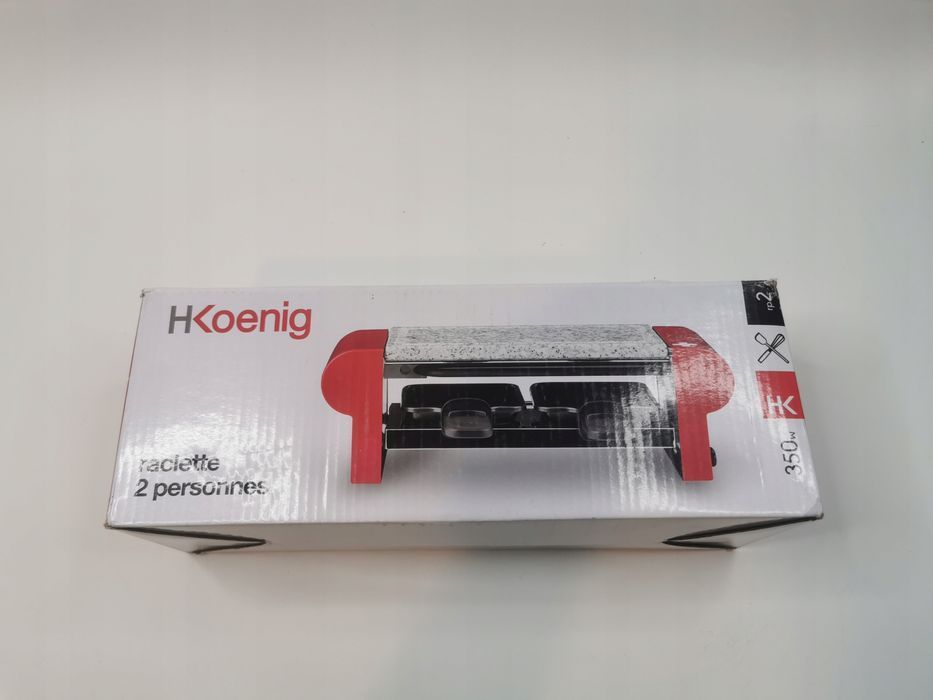 Grill Elektryczny H.koenig Rp2 350 W Uszkodzony Nowy