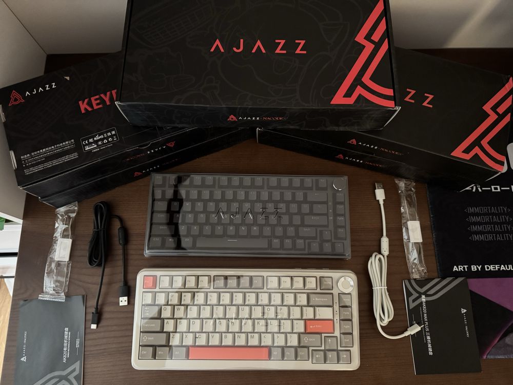 Клавіатура Ajjaz ak820 чорна