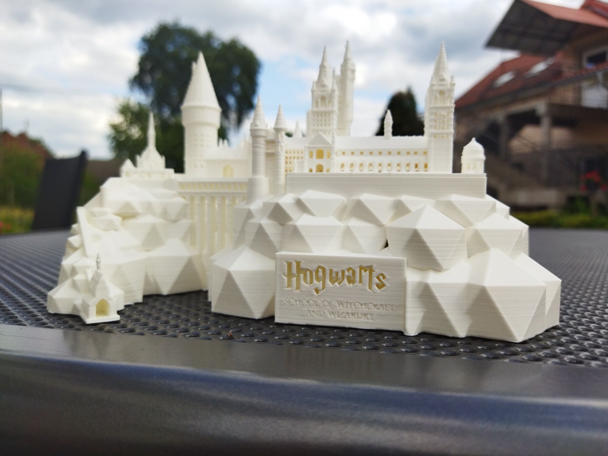 Hogwart Harry Potter Lampka ozdoba prezent makieta