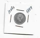 100 Reis 1889 Prata