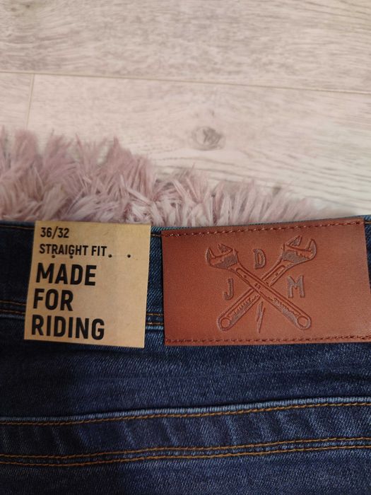 Мотоджинси з захистом  John Doe Monolayer Indigo