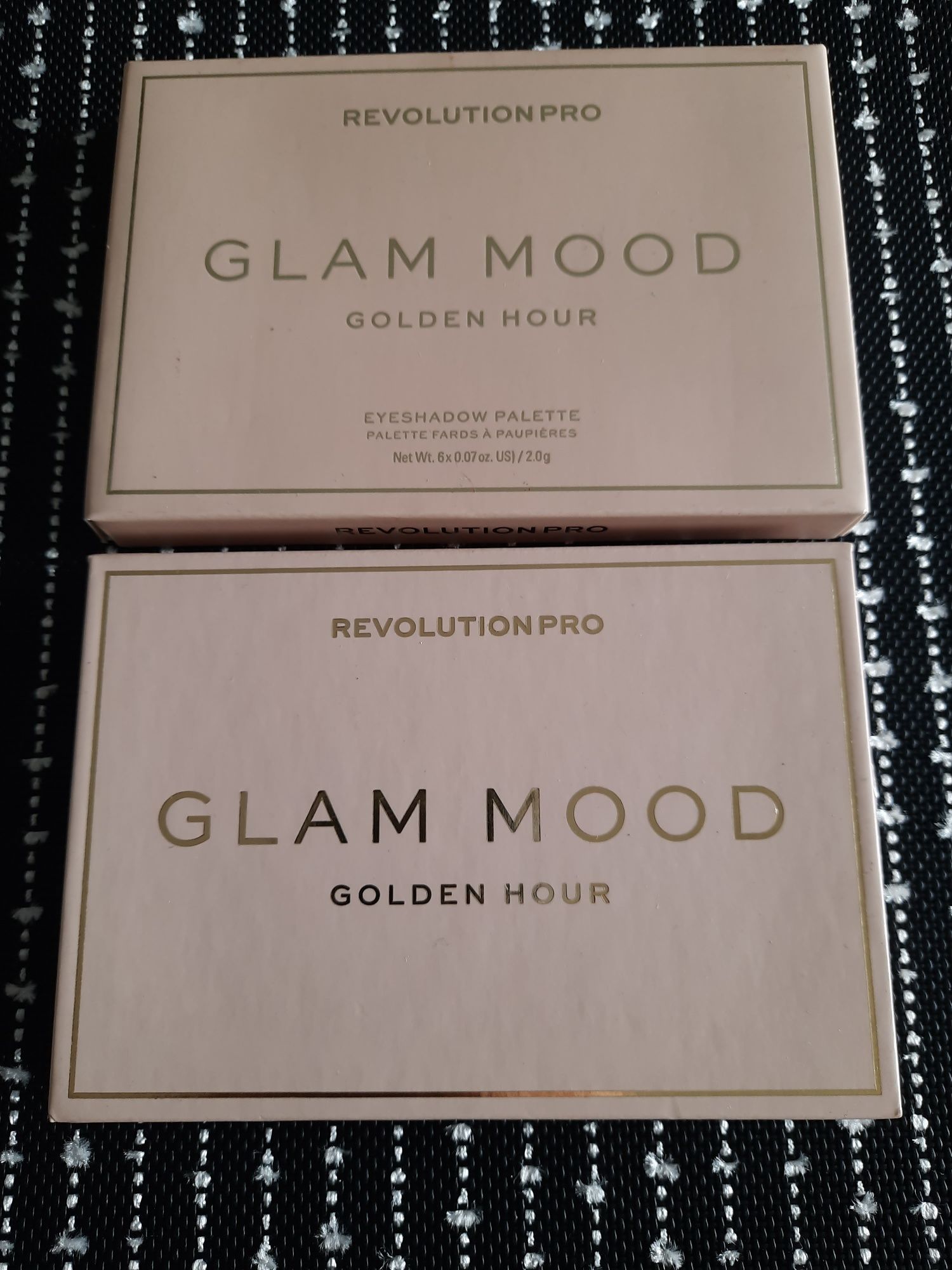 Cienie do powiek Revolution Pro Glam Mood Golden Hour z lusterkiem