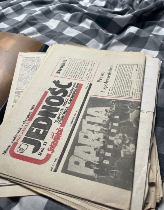 Dokumenty solidarność, komunikaty, tygodniki