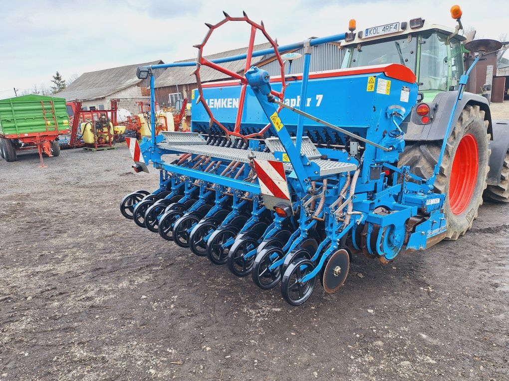 Agregat uprawowo-siewny 3m talerzowy Lemken  stan bdb nie kuhn Amazone