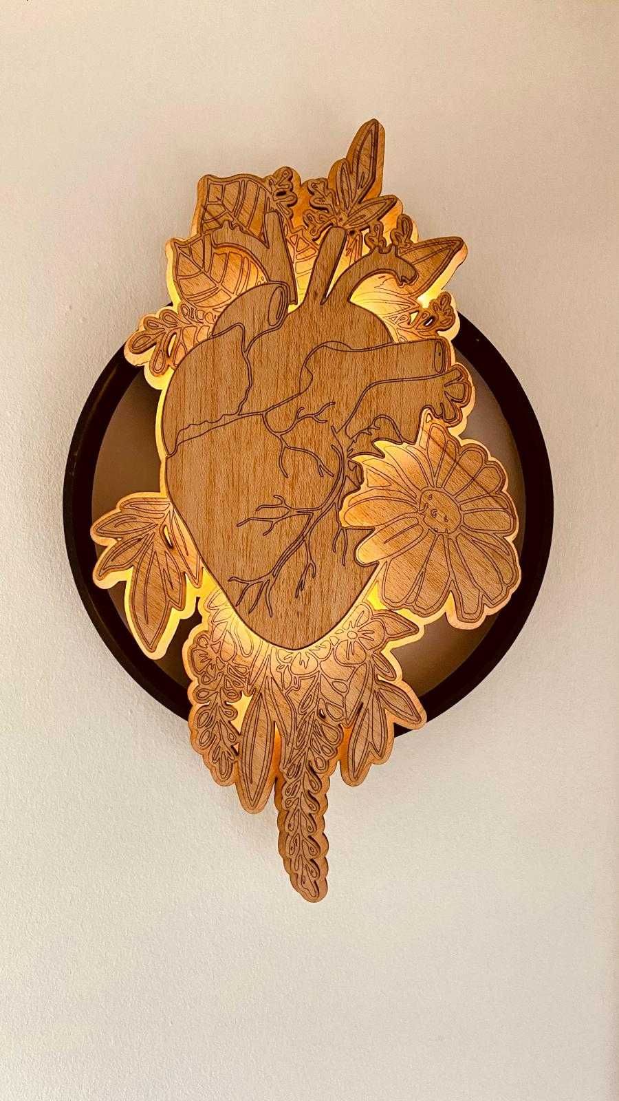 Luminária Human Heart