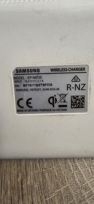 Podwójna ładowarka Indukcyjna Qi Fast Charge Samsung