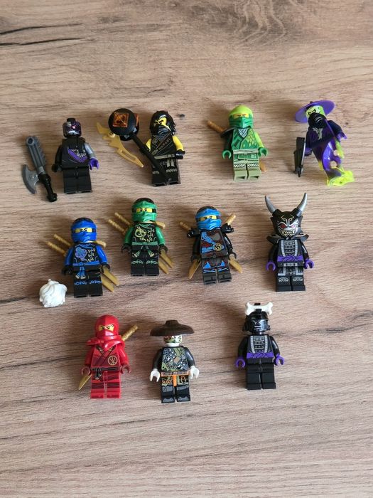 Minifigurki Lego Ninjago Lloyd, Nya, Kai Legacy