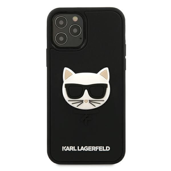 Karl Lagerfeld Etui Ochronne 3D Rubber Choupette dla iPhone 12/12 Pro