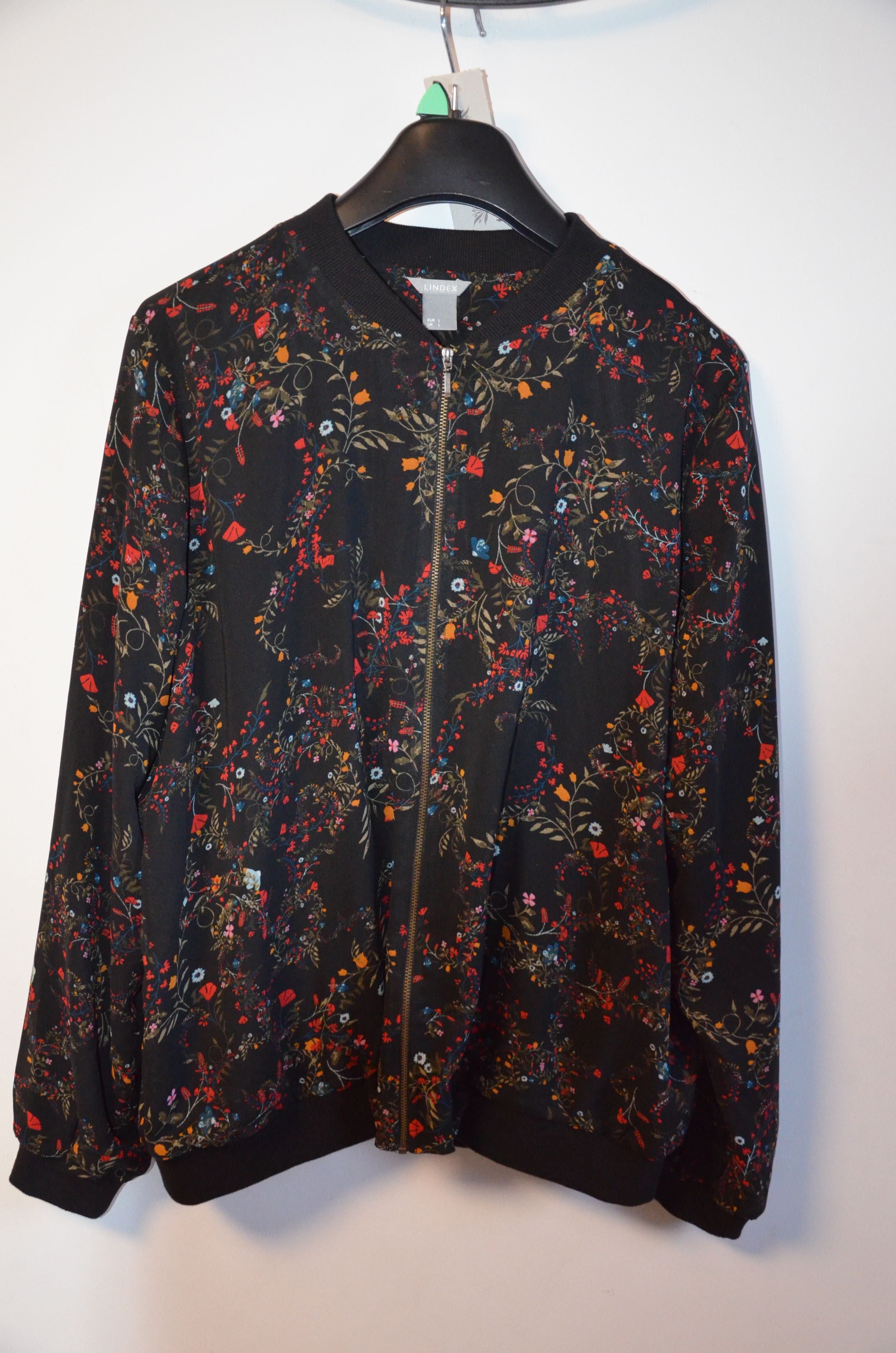 lindex kurtka bomberka w kwiaty r. L