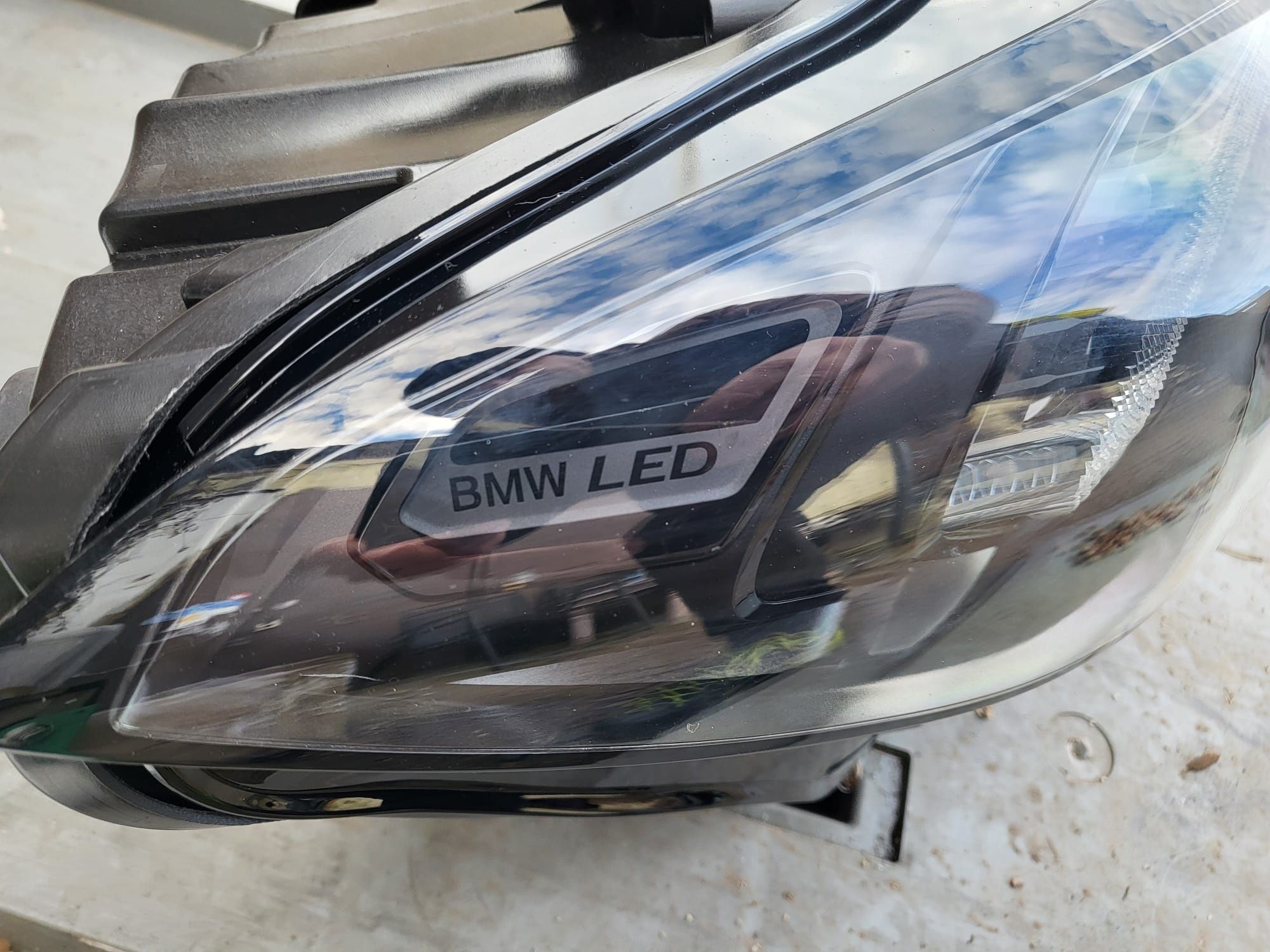 Lampa BMW G20 lci lift ciemne Schadow