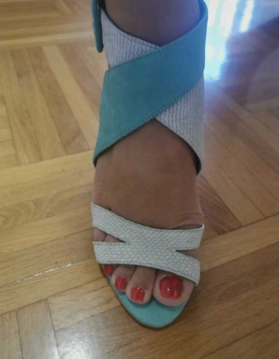 Sandálias Novas 36 French Manufacture