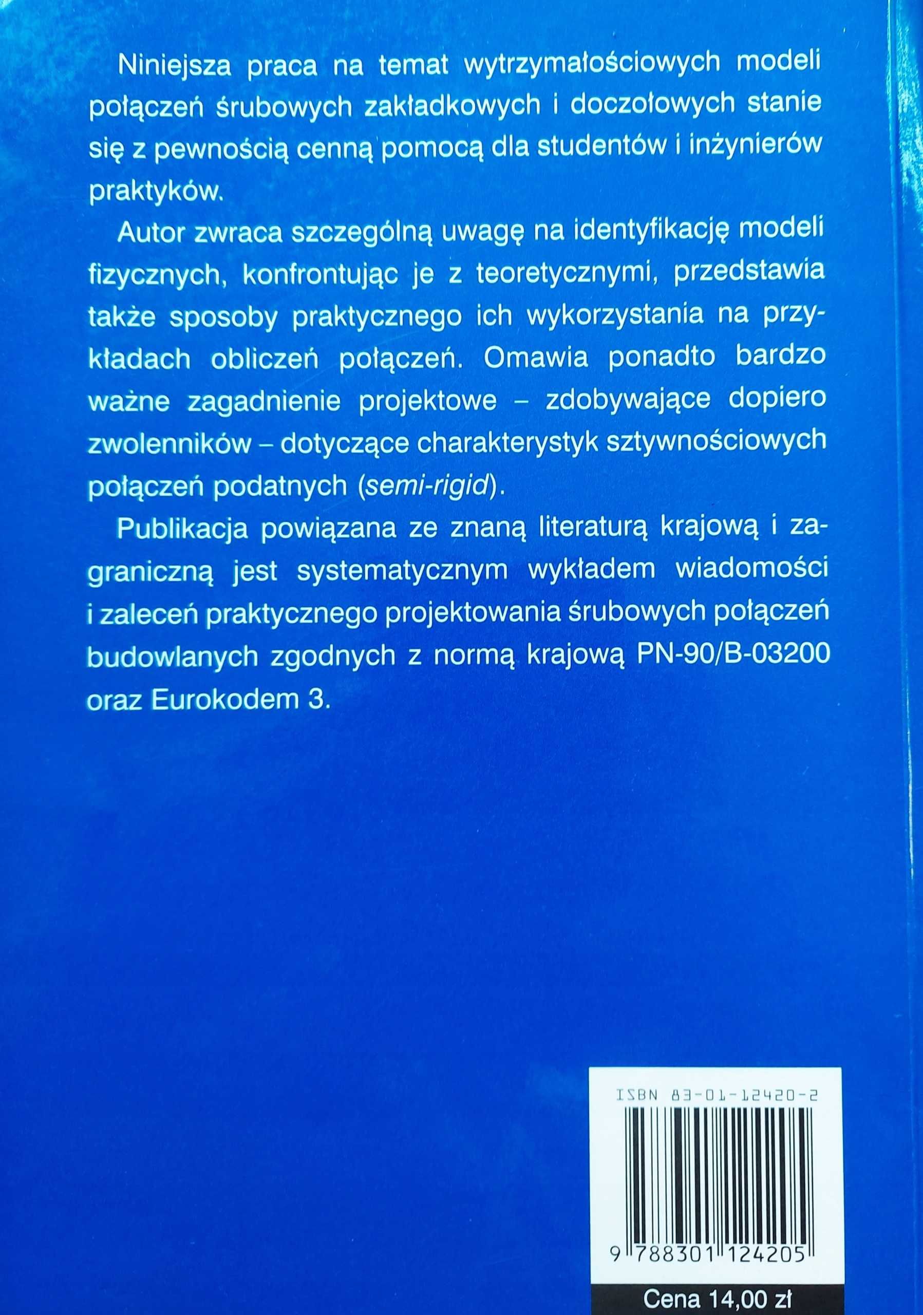 Połączenia Śrubowe - Antoni Biegus DEDYKACJA