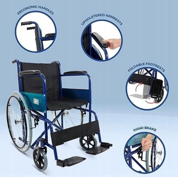 MOBICLINIC ALCAZAR DY-1809-46 Wózek Inwalidzki 46cm