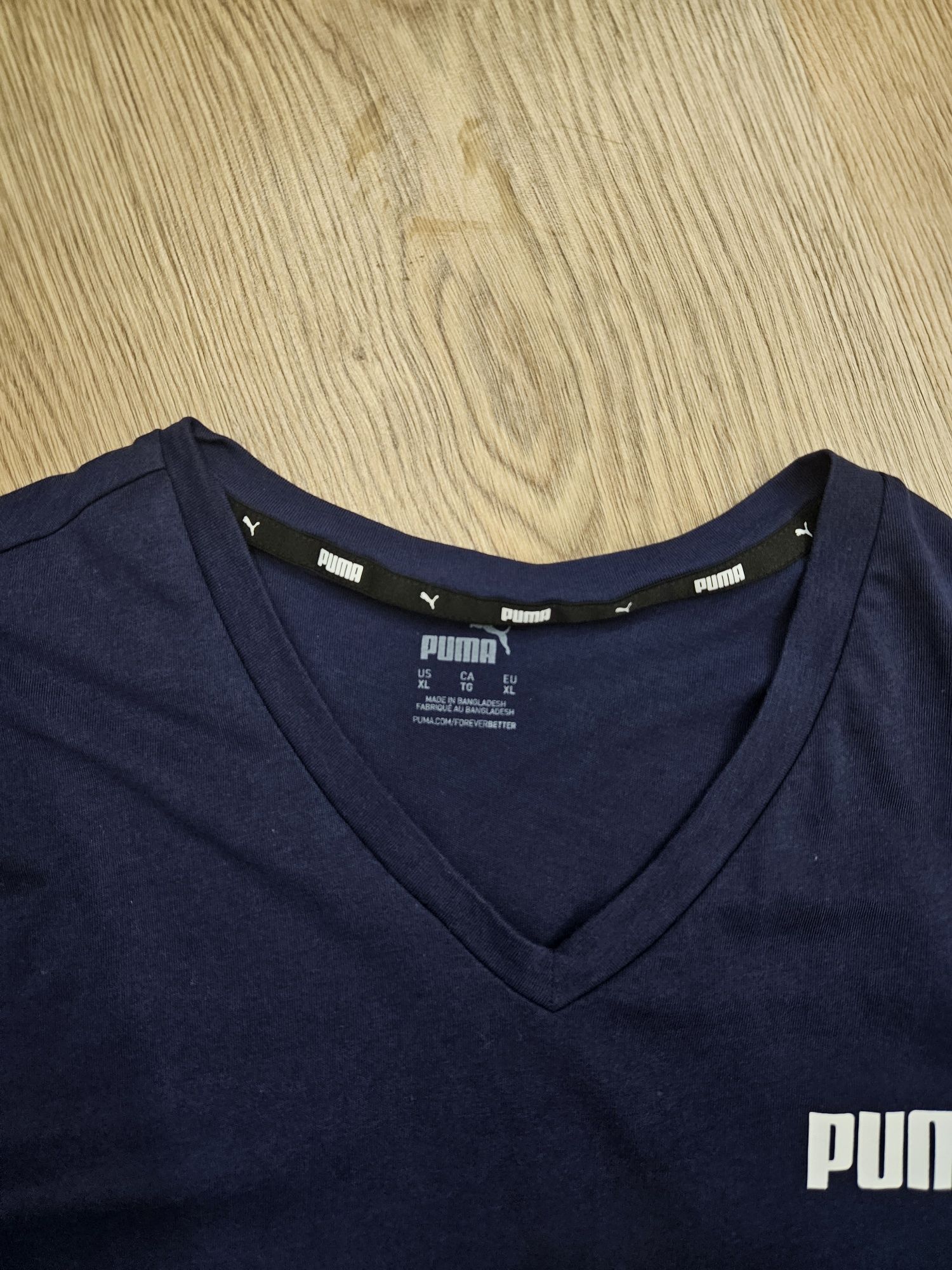 Синяя футболка puma xl, оригинал
