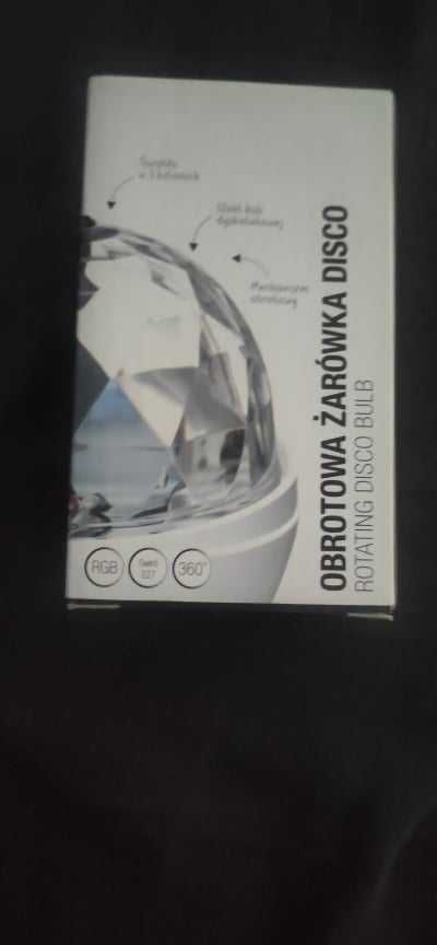 Sprzedam nową disco żarówkę dyskotekowa projektor LED