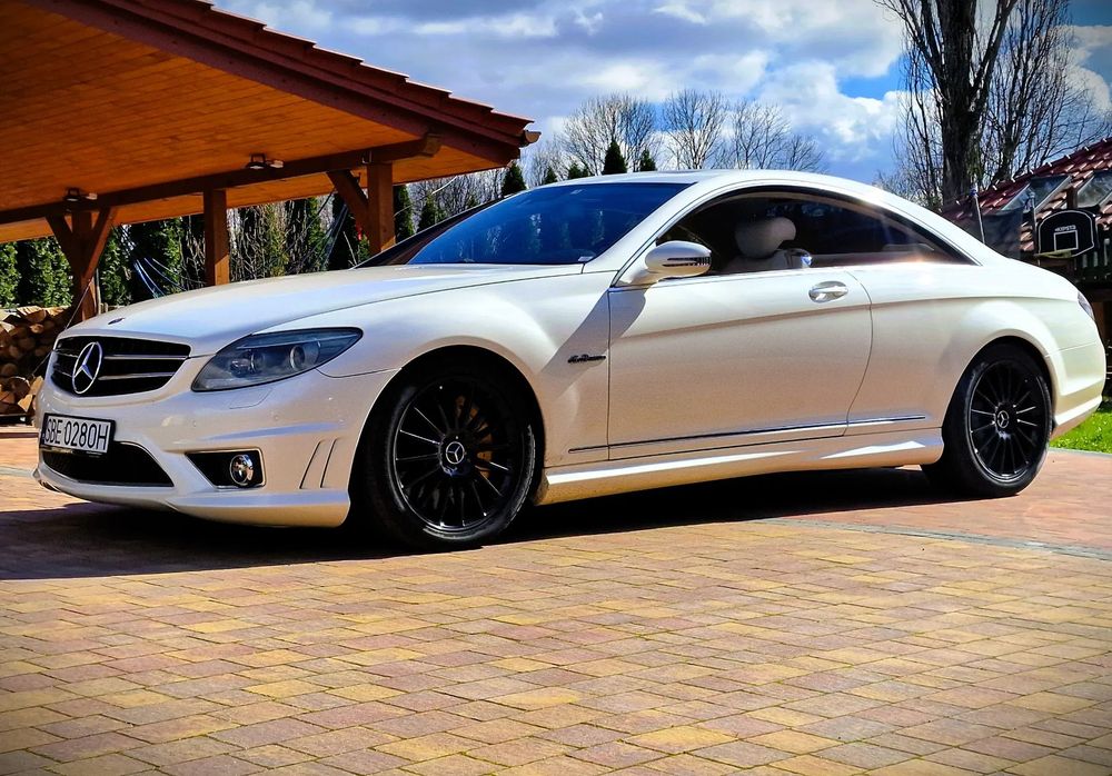 Mercedes-Benz CL Piękna kolorystyka i nienaganny stan techniczno-wizualny.