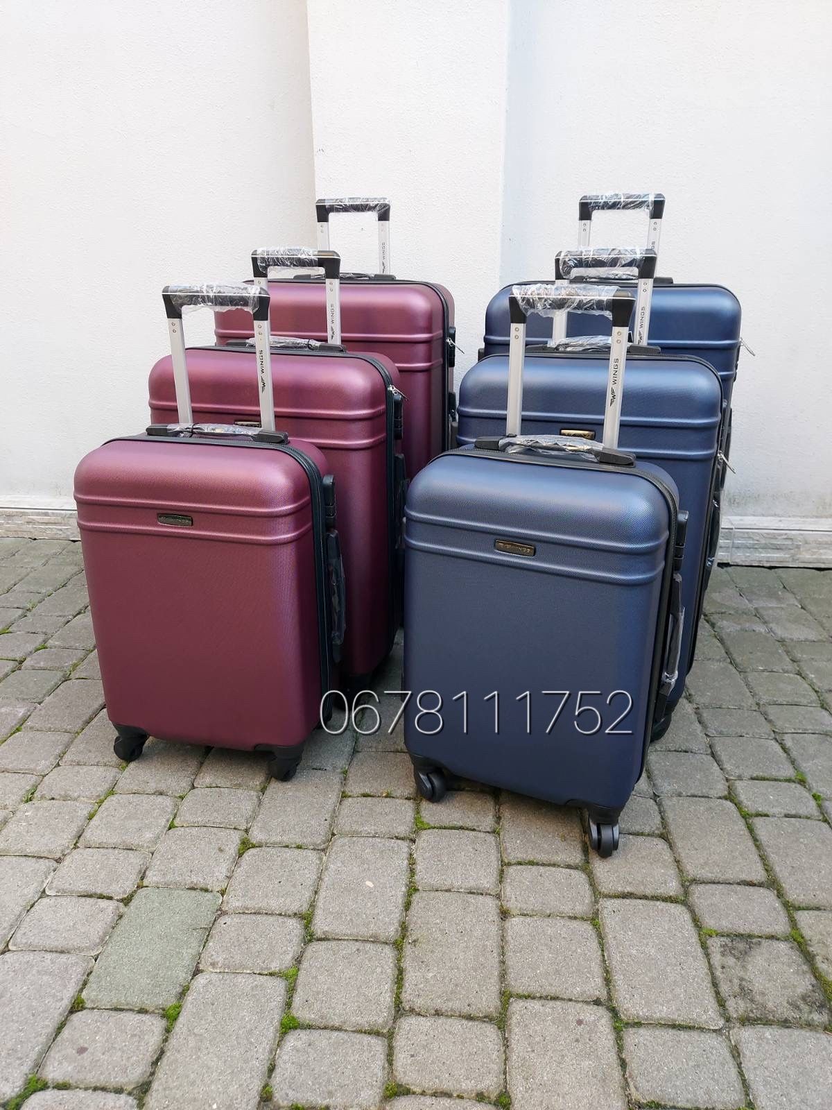 Розмір L 1700 грн. WINGS 219 Польща валізи чемоданы сумки на колесах