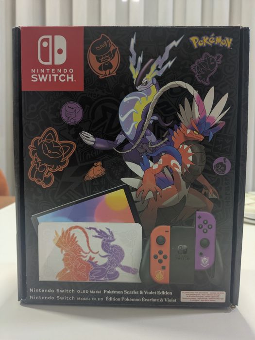 Nintendo Switch OLED Pokemon Edition + Jogos