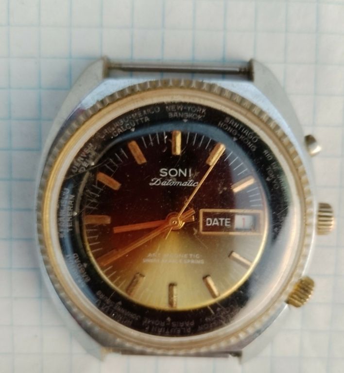 Часы Sony Datomaric, Слава AU10, Компндирские, Гениральские