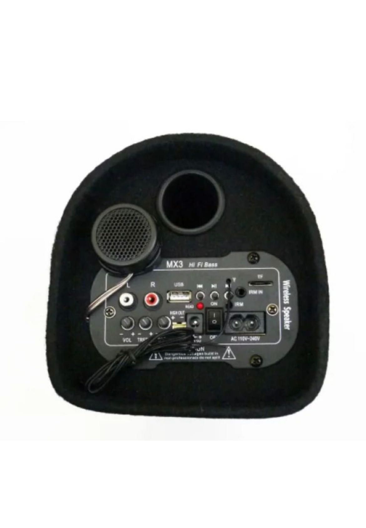 Активний сабвуфер в автомобіль 600 Вт CarSpeaker Subwoofer ZPX ZX-6SUB