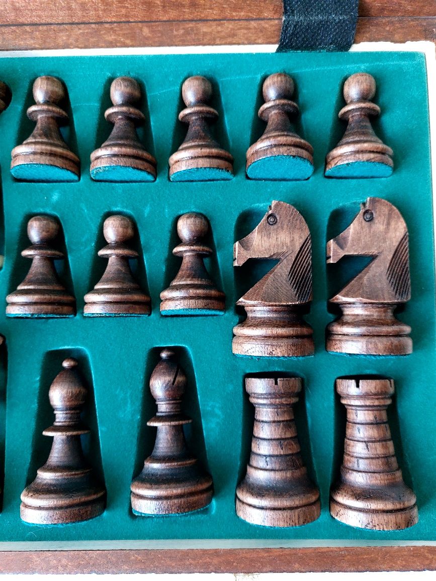 Шахматы деревянные-Wegiel Ambasador.