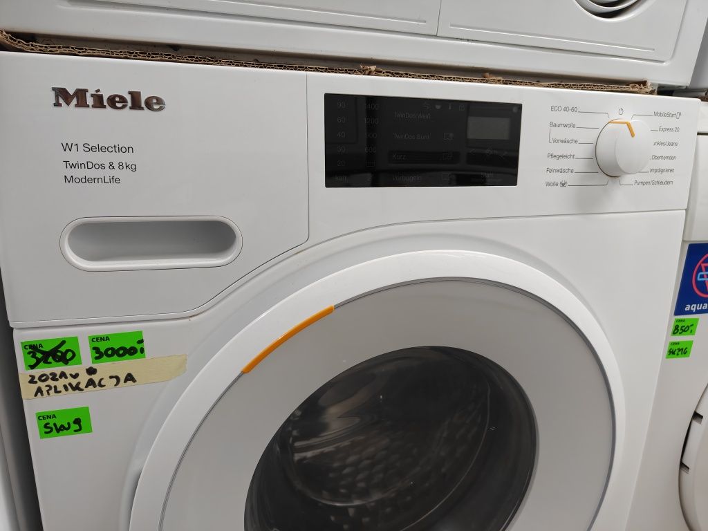Pralka miele 8kg 1400obr. Super stan gwarancja Twindos wysyłka