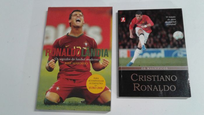 Livros sobre Futebol( Cristiano Ronaldo, Messi, Arbitragem)