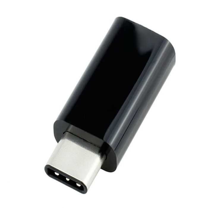 Adaptador conversor fêmea micro usb 2.0 para usb 3.1 tipo C - Novo