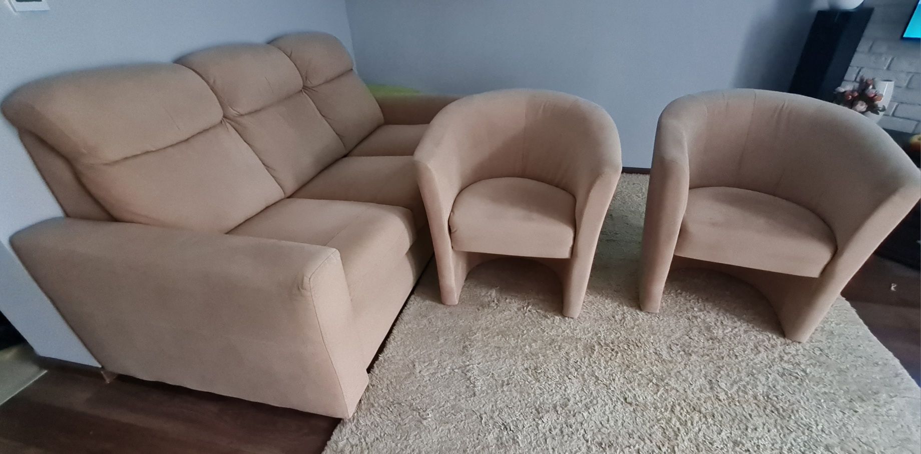 Sofa 3 + 2x fotel