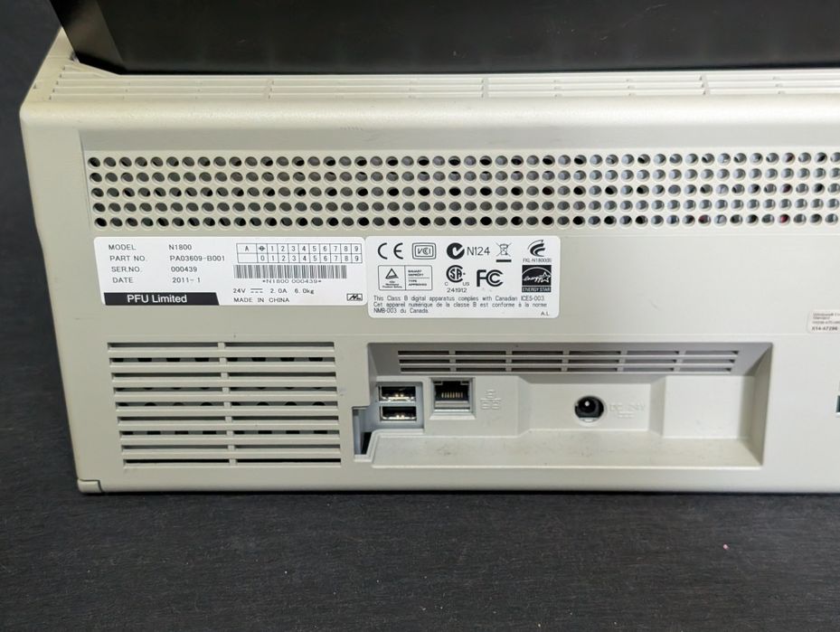 Протяжний сенсорний сканер ScanSnap N1800