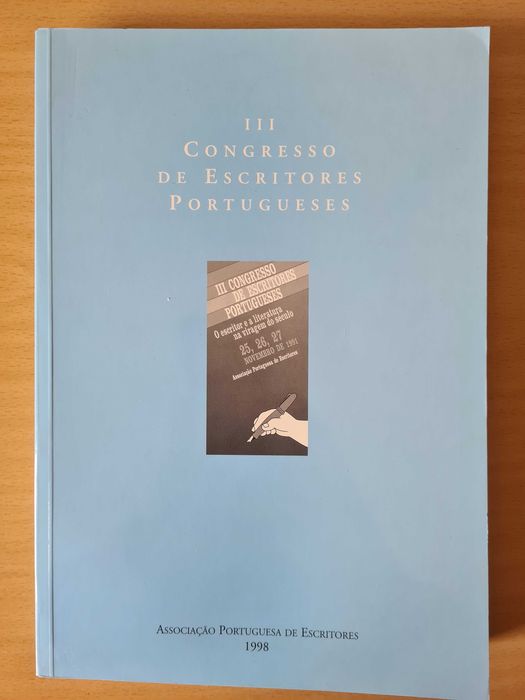Livro "II Congresso de Escritores Portugueses", da APE